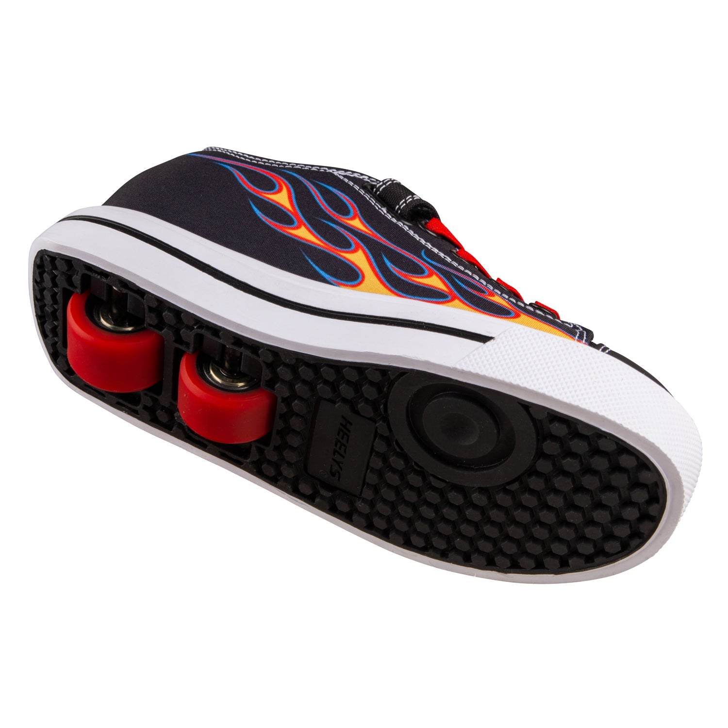 Heelys Snazzy Black/Yellow/Red/Flames 