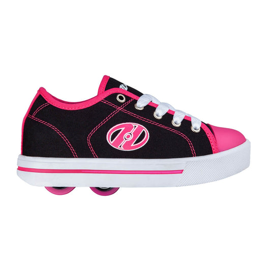 Sneakers with Wheels - Heelys Classic X2 Black / White / Hot Pink