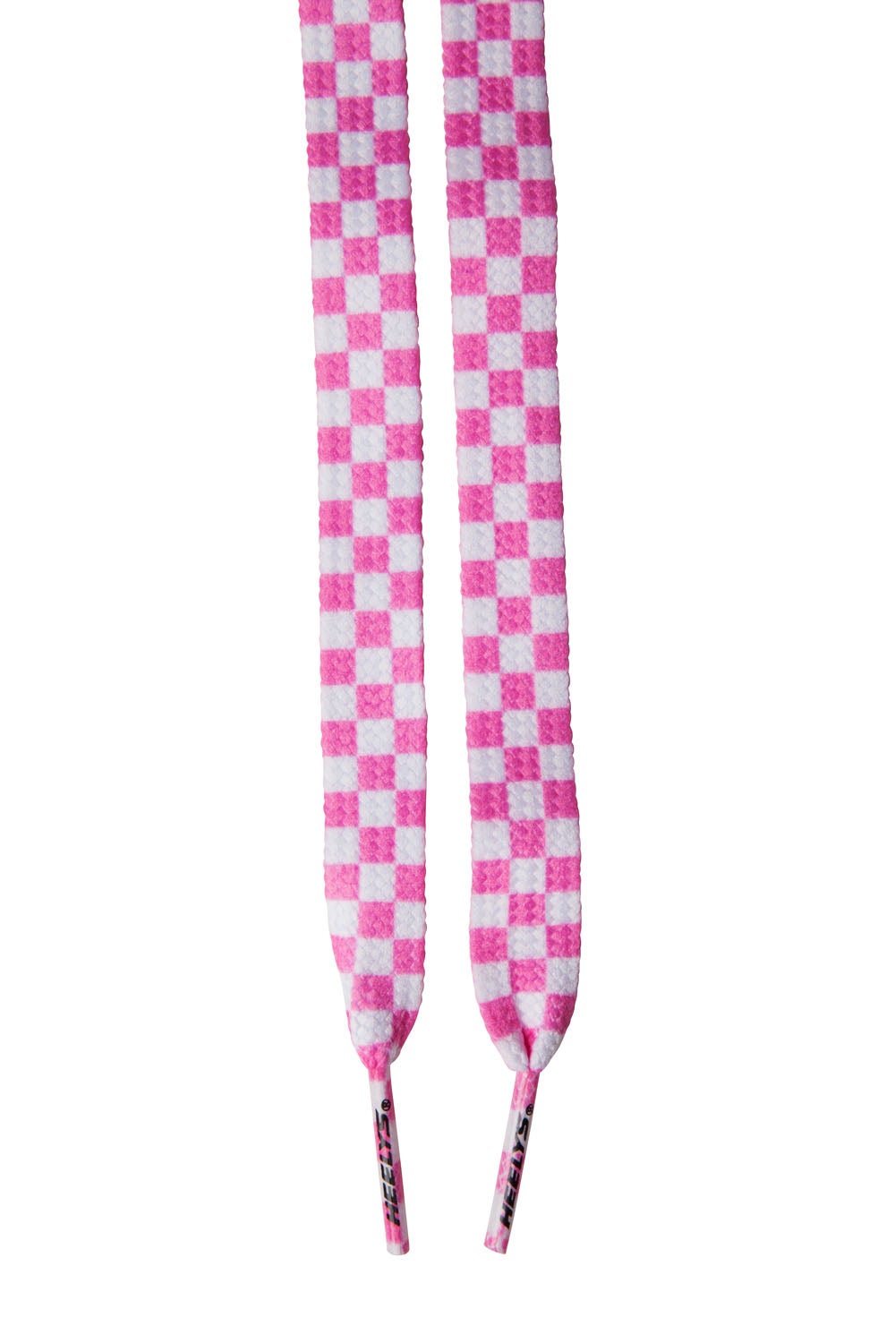 Heelys Check Laces Pink and White
